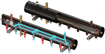 SKE 4DC Condens 55kW sprzęgło-kolektor DN25/25