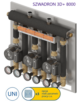 Zestaw mieszający Szwadron PRO 3D+ 8000 DN20/20