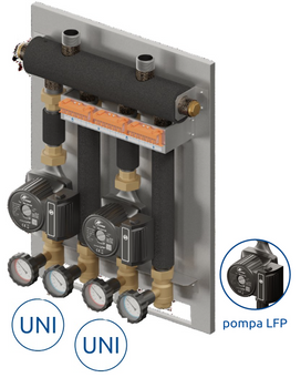 Zestaw mieszający Szwadron PRO 2D+ 050 DN20/20
