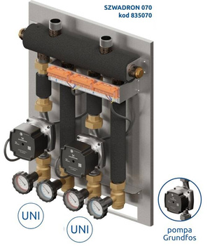 Zestaw mieszający Szwadron PRO 2D+ 070 DN20/20