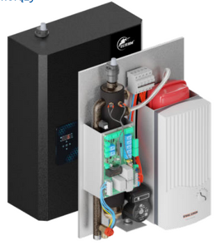 Kocioł Chorąży 12kW c.o. 11-13kW c.w.u. Automatyka podstawowa LED