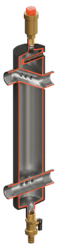 Sprzęgło hydrauliczne SHE-CD do 35kW DN25 - 1" Condens