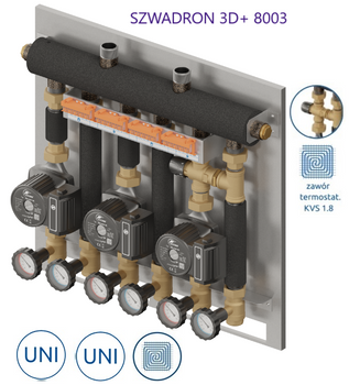 Zestaw mieszający Szwadron PRO 3D+ 8003 DN20/20