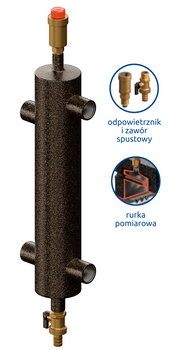 Sprzęgło hydrauliczne pionowe SHE do 115 kW 2"