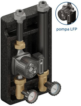 Grupa pompowa PRO z zaworem mieszającym ESBE VTA 372 Kvs 3.4 + pompa elektroniczna LFP Leszno