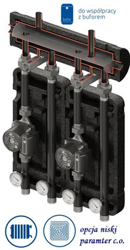 Zestaw mieszający Brygada 050 2D+ DN32/25