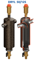 Filtroodmulnik magnetyczny, separator powietrza DRYL DN50 - 2"