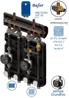Zestaw mieszający Brygada 370 2D+ DN32/25