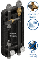 Grupa pompowa 500 DN25 - ESBE VTA 372 Kvs 3.4