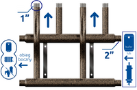 RGP 2D+ 2-drogowy DN50/25 (2"/1")