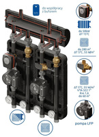 Zestaw mieszjący Brygada 364 2D+ DN32/25