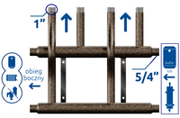 RGP 2D+ 2-drogowy DN32/25 (5/4"/1")
