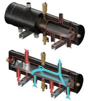 SKE 2DC Condens 100kW sprzęgło-kolektor DN32/32