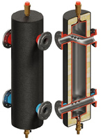 Pionowe sprzęgło hydrauliczne SHE-CD do 560 kW 3" Condens 