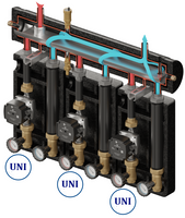 Zestaw mieszający Kompania PRO 3D 9000 DN25/25