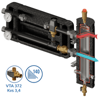 Zestaw mieszający Pluton 500 DN25/25