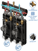 Zestaw mieszający Kompania 2D+ 555