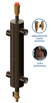 Sprzęgło hydrauliczne pionowe SHE do 156 kW 2"